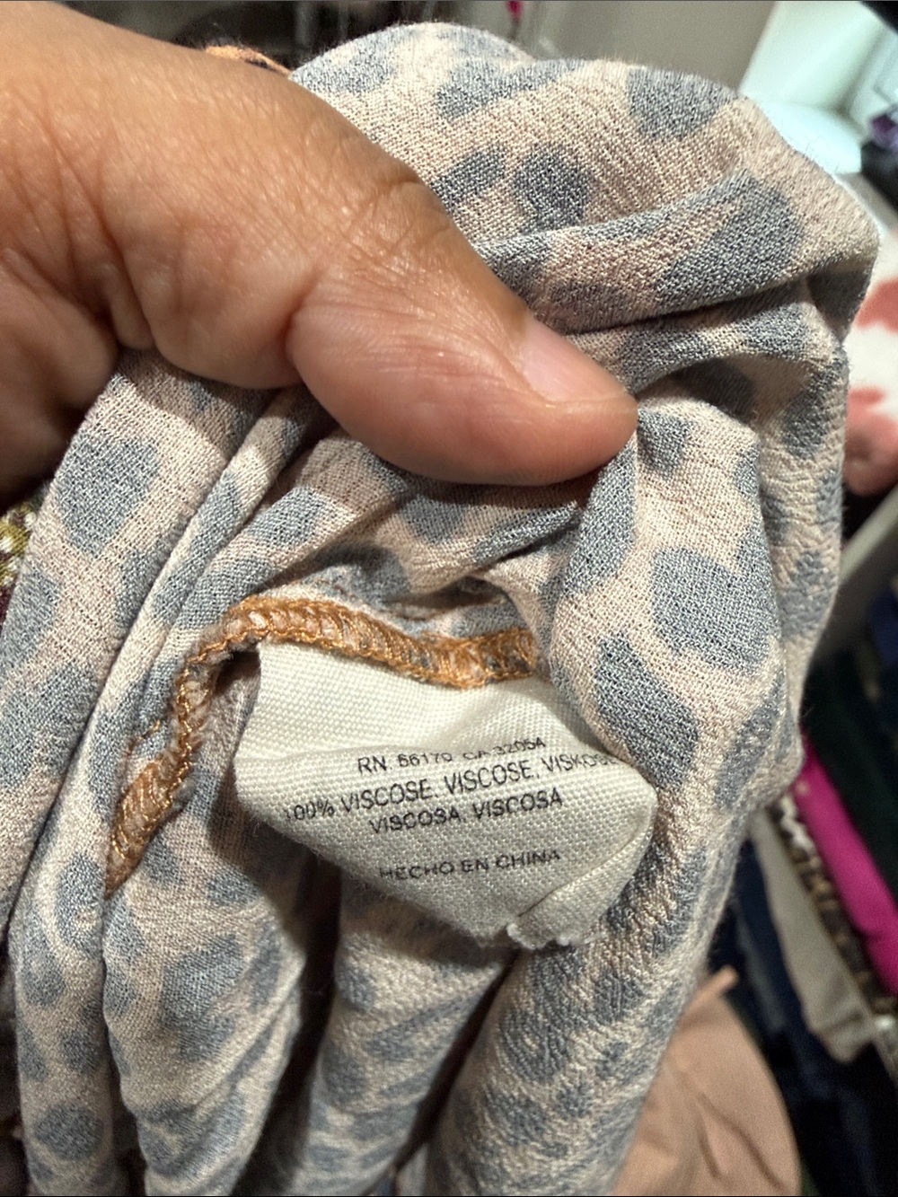 Kachel Anthropologie Floral Leopard Slip Skirt 18 - Picture 5 of 5